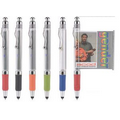 Promotional translucent banner touch pen